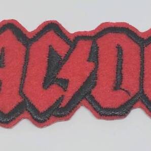 送料無料 AC/DC ロックバンド アイロン のりつき 刺繍 ワッペン アップリケ アメリカン雑貨 スマアク