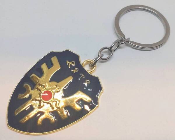 送料無料 ロトの盾 ドラゴンクエスト 盾 キーリング キーホルダー ロック アメリカン雑貨 スマアク