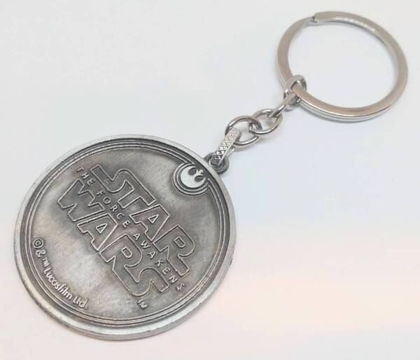 送料無料 スターウォーズ ファルコン号 メダル キーリング キーホルダー ロック アメリカン雑貨 スマアク