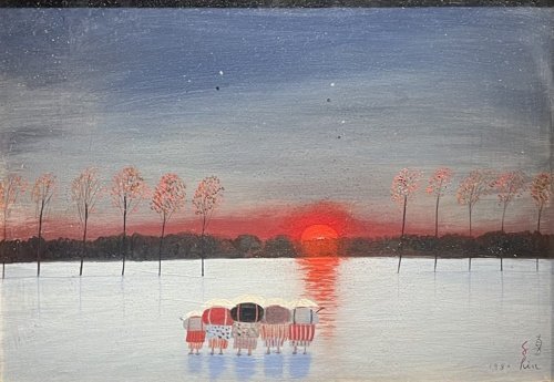 2025年最新】斎藤真一の絵画の魅力と作品一覧 - Yahoo!オークション