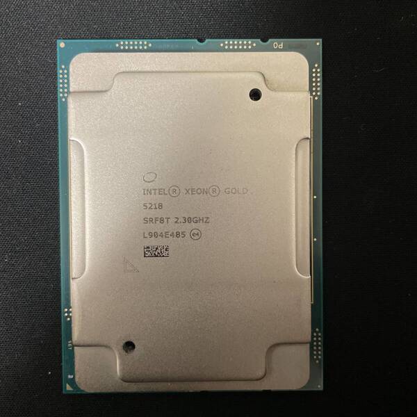 動作確認済品 Intel Xeon Gold 5218