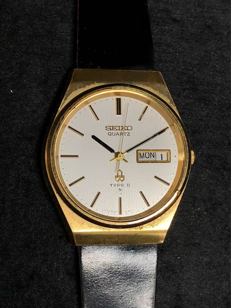セイコー タイプⅡ 亀戸製 1977. Aug 上美品 Yahoo!オークション -「セイコークオーツ タイプii」(セイコー