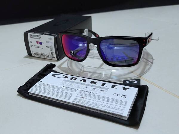 新品 偏光レンズ付き OAKLEY HOLBROOK オークリー ホルブルック VIOLET POLARIZED バイオレット ポラライズド サングラス OO9102-36