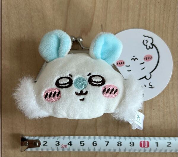 新品 送料無料 ちいかわ モモンガ ミニがま口ポーチ 財布 小物入れ ぬいぐるみ プライズ専用景品 限定 非売品