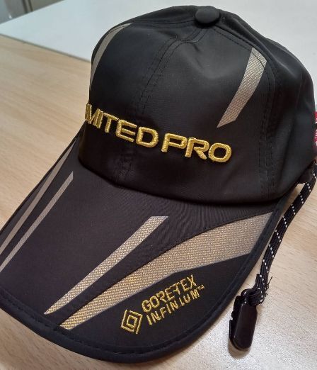 【送料無料】シマノ LIMITED PRO 帽子 ゴアテックス GORE-TEX キャップ ウインドストッパー Black&Gold