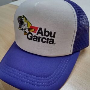 【送料無料】ABU GARCIA アブガルシア 半メッシュ クイックドライツイルキャップ Blue and white