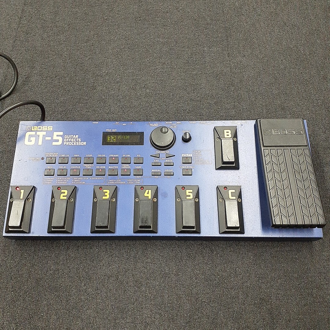 BOSS GT-5 ギターマルチエフェクター GT5 中古品 Yahoo!オークション -「boss gt5」(エフェクター) (エレキギター