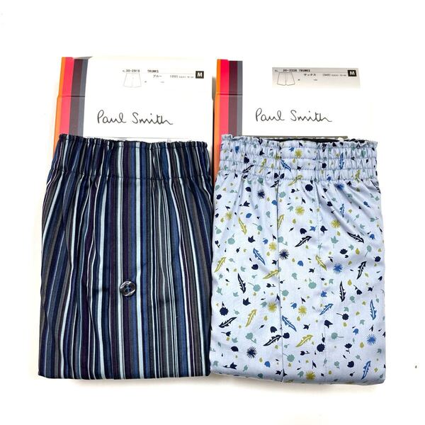 37★送料無料★新品★Paul Smith ポールスミス★2枚セット★トランクス★Mサイズ★パンツ★
