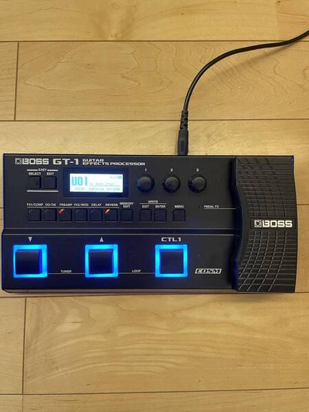 BOSS GT-1 マルチエフェクター + ACアダプター付