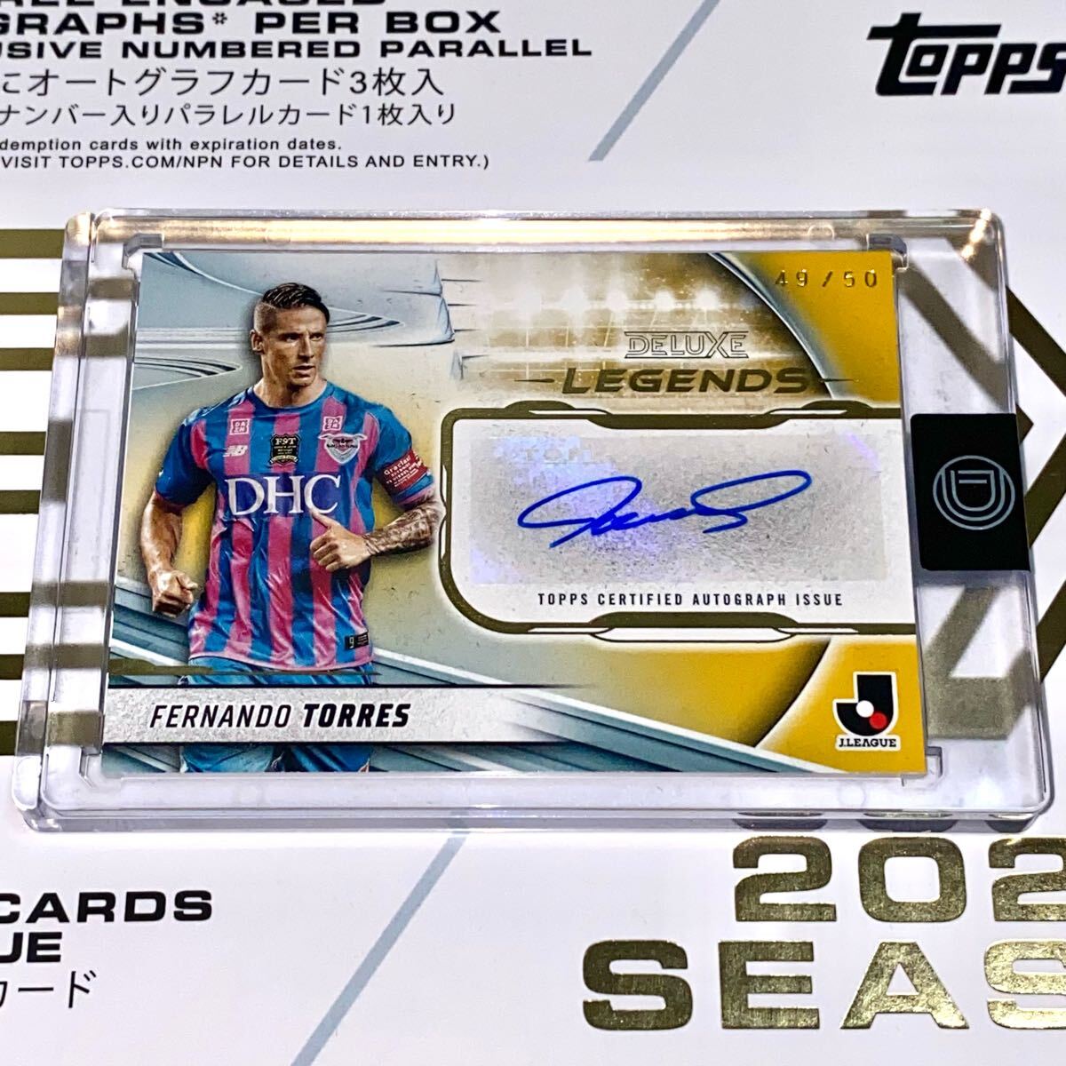 Topps Chrome TORRES フェラン トーレス 直筆サイン 50シリ