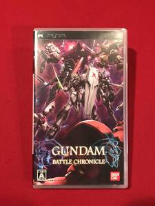 A9367●【PSPソフト】 ガンダム バトルクロニクル ゲームソフト スレキズ小汚れなどあり