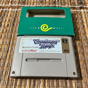 ★送料無料★SFC★ワンダラスマジック★スーパーファミコンソフト★Wondrous Magic★アスキー★ASCII★