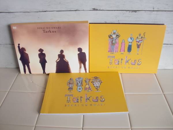 SEKAI NO OWARI 〇● Tarkus 2DVD ●〇 セカイノオワリ セカオワ DVD スペシャルフォトブック