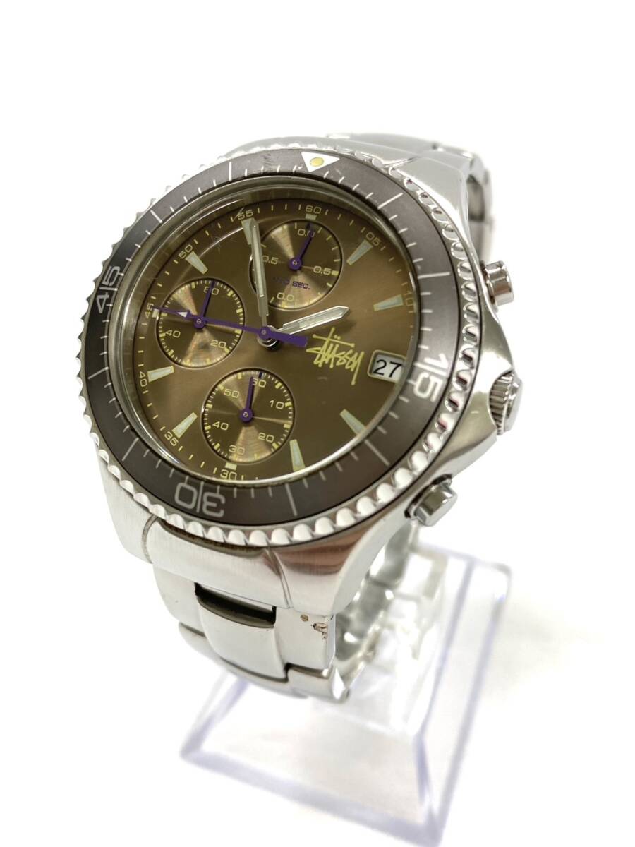 STUSSY LIMITED EDITON クロノグラフ 腕時計 Yahoo!オークション -「(stussy ステューシー)」(アナログ