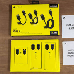 コルセア ケーブル CORSAIR iCUE LINK Cable Kit CL-9011118-WW コルセア ケーブルキット 両端ストレート配線 合計5本セット 【未使用品】