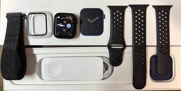 Apple Watch Series 6/GPS+セルラー/Blue Aluminium/40mm/A2375