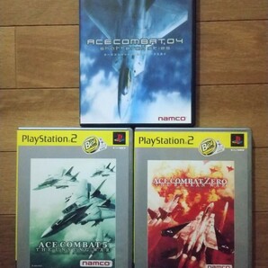 PS2 エースコンバット 4.5.ZEROゼロ 3本セット品 ~プレステ2ソフト