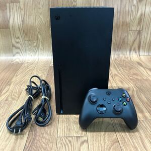 AFV-250623-121 Xbox Series X 1882 本体 ゲーム機 家庭用ゲーム コントローラー ブラック 動作確認済み