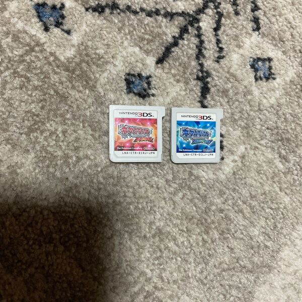 3DS ポケットモンスター アルファサファイア、オメガルビー ソフトのみ