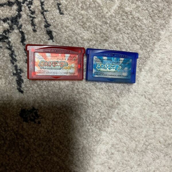 ゲームボーイアドバンス ポケットモンスター ルビー、 サファイア GBA