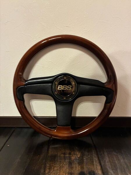 イタルボランテ BBS ステアリング ウッド コンビ 美品 激レア 絶版 皮巻き ハンドル レザー 希少 365mm ハイソカー vip モモ ナルディ