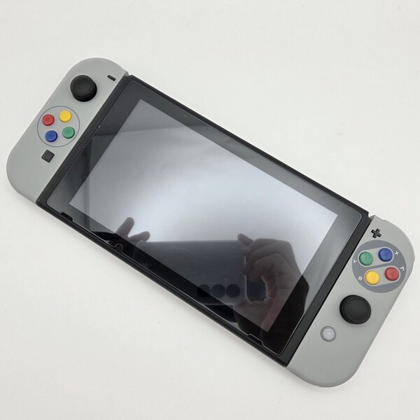 Nintendo Switch 本体 初期型 スーパーファミコンデザイン バッテリー交換済み 動作品 任天堂 ニンテンドースイッチ おまけ有