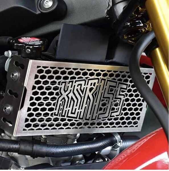 【在庫処分】ラスト1点 XSR155 ラジエターコアガード ラジエーターガード XSR155ラジエター シルバー
