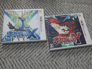 3DSソフト◆ ポケットモンスター X+Y/ 2本セット