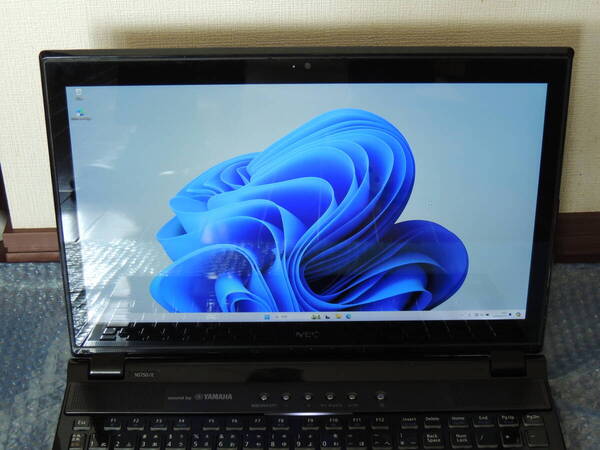 【現状品/黒】15.6インチ FHD NEC Lavie PC-NS750/E Core i7 メモリ 8GB SSD 500GB