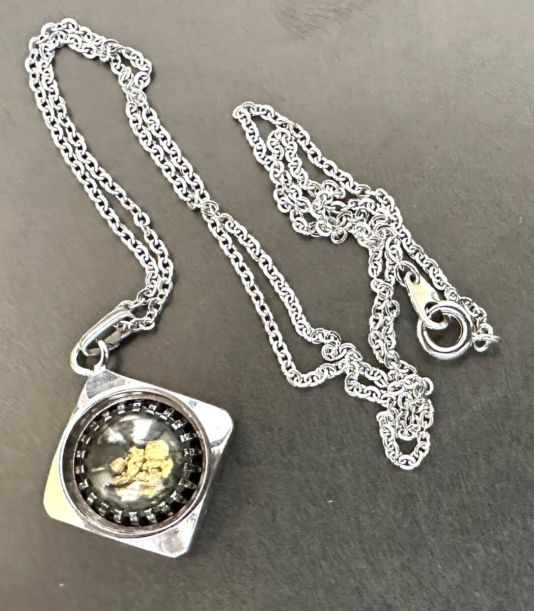 GOLDPARK 砂金入り ネックレス ペンダント Yahoo!オークション -「砂金 ペンダントネックレス