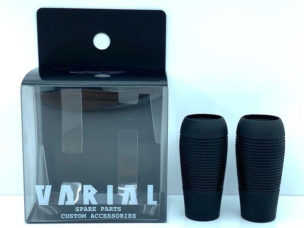 バリアル ハンドルノブ スリムJ ノブ DRT ブラック ②