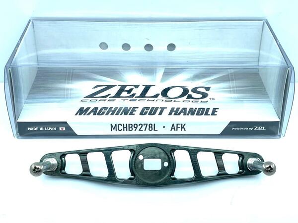 未使用 ZPI ゼロス マシンカットハンドル 92mm ZELOS ガンメタ ダイワ シマノ