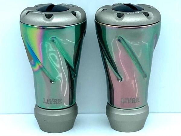 未使用 限定 R7 オーロラ マットグレー リブレ フォルテ ハンドルノブ 検)シマノ ダイワ スクイッドマニア ①