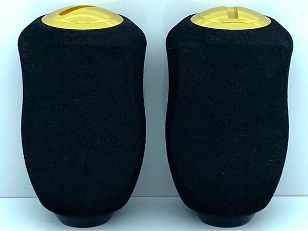 未使用 ベアリング付属 ZPI ゼロスフラットEVAハンドルノブ ダイワ ゴールド