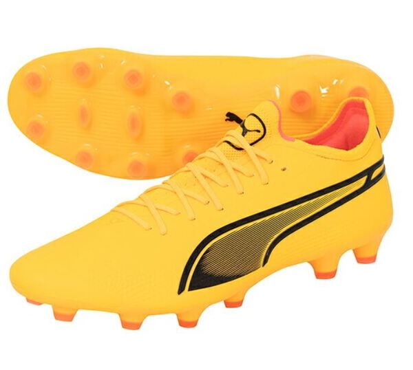 新品 定価2.3万円 PUMA プーマ メンズ キング アルティメット HG/AG TOPモデル サッカー スパイク トレーニング シューズ 26.5cm