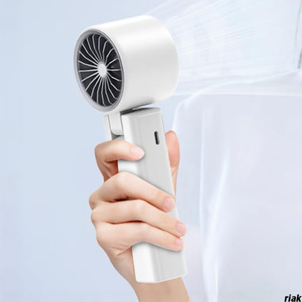 【瞬間冷却×199段階風量の多機能ハンディファン】 モバイル扇風機 小型静音 熱中症対策 首掛け 冷却プレート付き 涼風