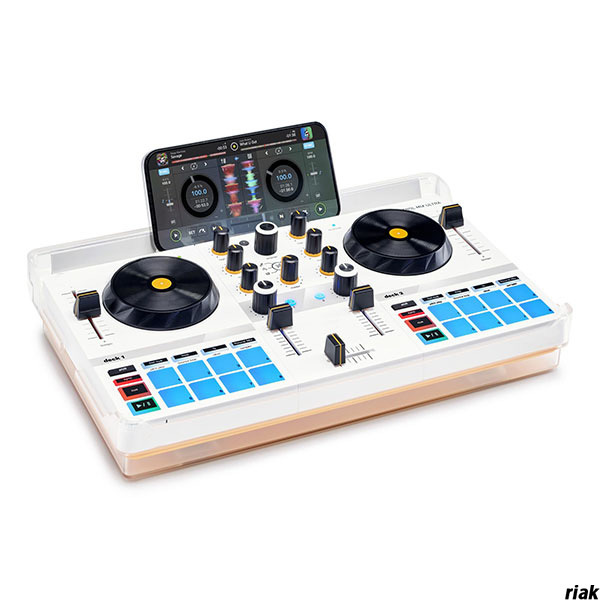 【djayアプリを使ってスマホだけでDJプレイが可能(iOS/Android対応)】 スマホDJ ワイヤレスDJ djayアプリ対応 DJ初心者 バッテリー内蔵