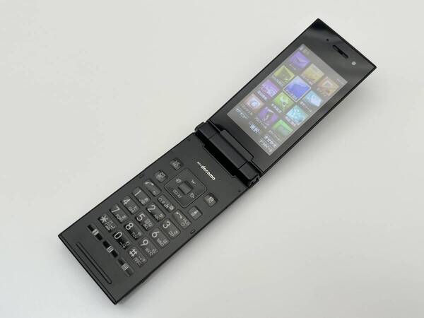 ☆【Panasonic】パナソニック P-06C マットブラック docomo FOMA ガラケー 中古良品 白ロム 簡易動作確認&簡易清掃&初期化OK 判定◯ E☆