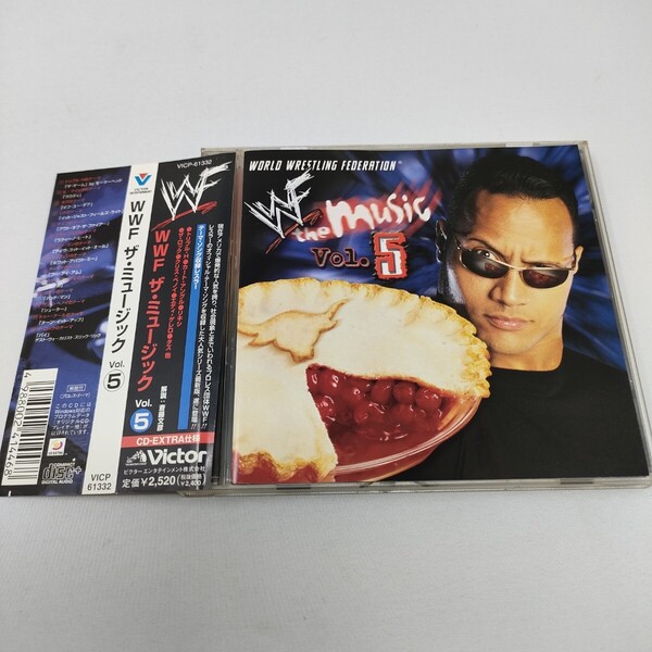 国内盤 CD WWF The Music Vol.5 ザ ミュージック Vol.5 / VICP 61332 即決 送料込み