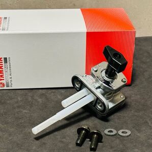 XJR400 ガソリンコック(ワッシャーボルト付き)新品即決 ヤマハ純正 4HM XJR400R RH02J フューエルコック XJR400S 外装 燃料 YSP タンク