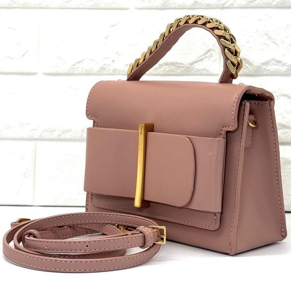 チャールズアンドキース CHARLES&KEITH ボウトップハンドルバッグ ショルダー 2way ピンク ハンドバッグ ショルダーバッグ