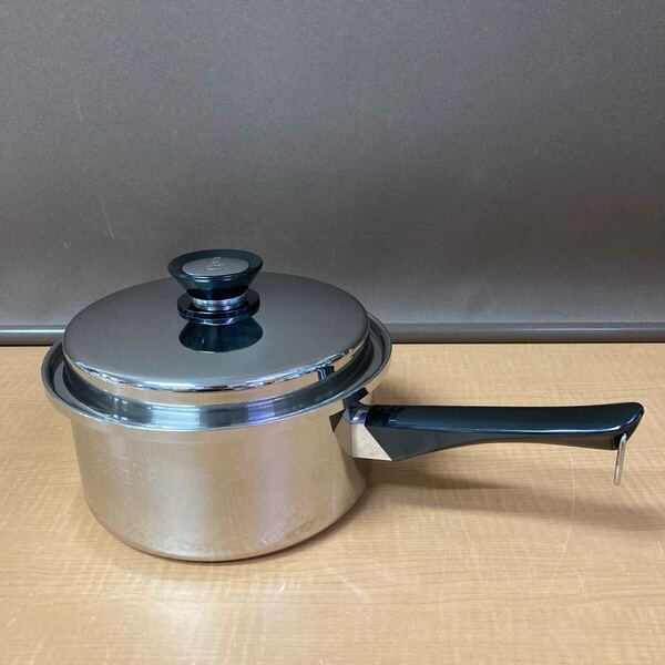 ◎送料無料 Amway Queen 大ソースパン アムウェイ クィーン 片手鍋 調理器具 クイーン 18/8 ステンレス