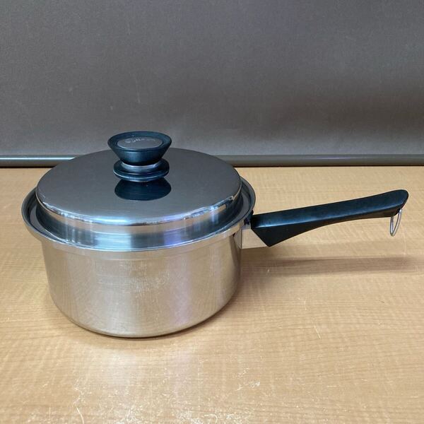 ◎送料無料 Amway Queen 大ソースパン 内径19cm 満水容量2.8L 片手鍋 アムウェイ 調理器具 クィーン クイーン 18/8 ステンレス
