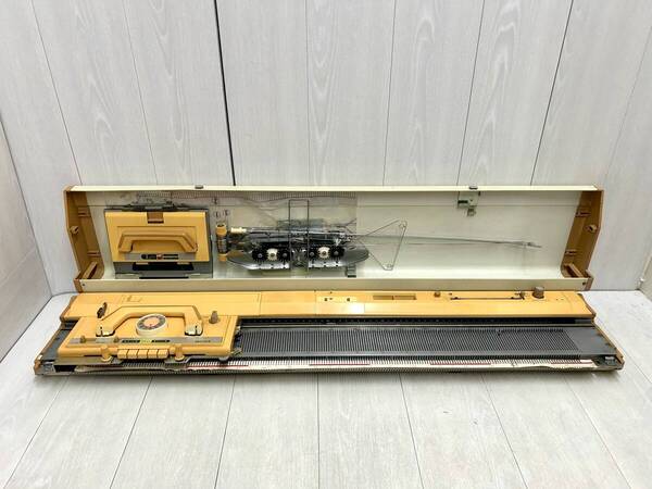 送料無料 ★ brother ブラザー 編み機 KH-831 Palie パリエ 編機 編み物 裁縫 ひらあみ ハンドクラフト 手芸 趣味 機械 昭和 レトロ ニット