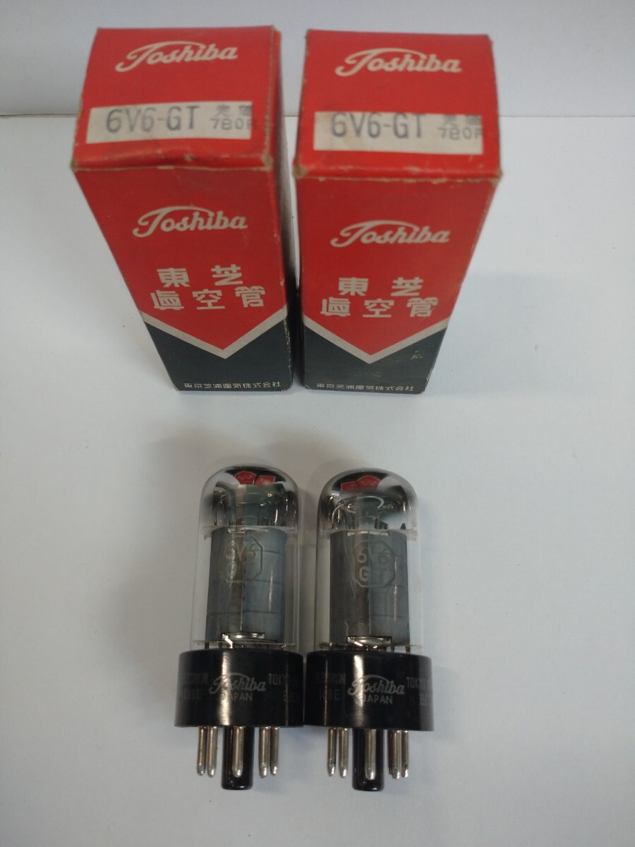 SYLVANIA シルバニア6V6GT 2品真空管VICTOR JAN‐CHS‐SV6GT/G VT