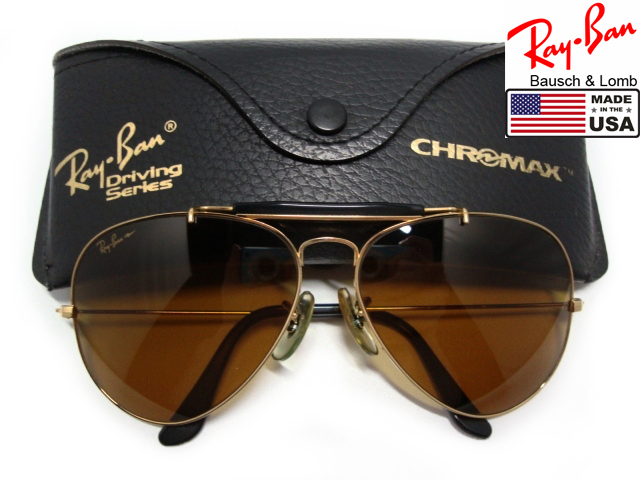 Ray-Ban　B＆L　 Driving Series サングラス ケース付 Yahoo!オークション -「driving」(レイバン) (れ)の落札相場