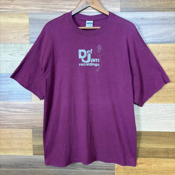 00s Def Jam recordings ターンテーブル プリント T-sh Tシャツ サイズ メンズ XL 00年代 VINTAGE ビンテージ ヴィンテージ 古着 r25042562