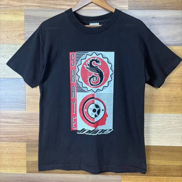 USA製 90s MICHAEL HEMINGS Tーsh Tシャツ サイズ メンズ M シングルステッチ アメリカ製 90年代 VINTAGE オールドスケート 古着 r25050906