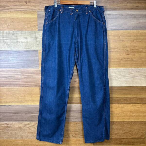50s UNKNOWN DENIM PAINTER PANTS デニム ペインターパンツ サイズ メンズ XL位 50年代 VINTAGE ビンテージ アメカジ 古着 r25050913