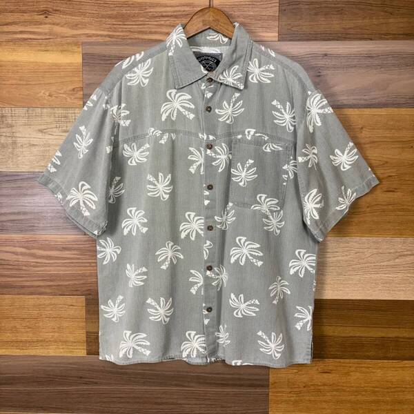 USA製 90s GRAMICCI グラミチ 半袖シャツ アロハシャツ ハワイアンシャツ サイズ メンズ M アメリカ製 90年代 アウトドア 古着 r25050997